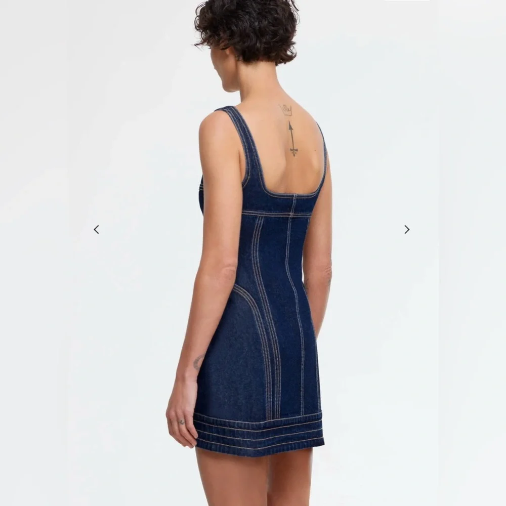 ✨Acler denim VALLEYBROOK MINI DRESS restocked - Picture 4 of 8